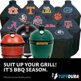 TUFFDURA Holland Barstools Co NCAA logo Big Green Egg covers